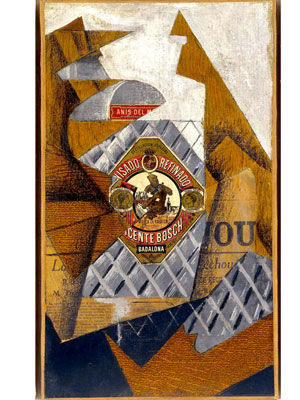 Botella de Anís de Juan Gris